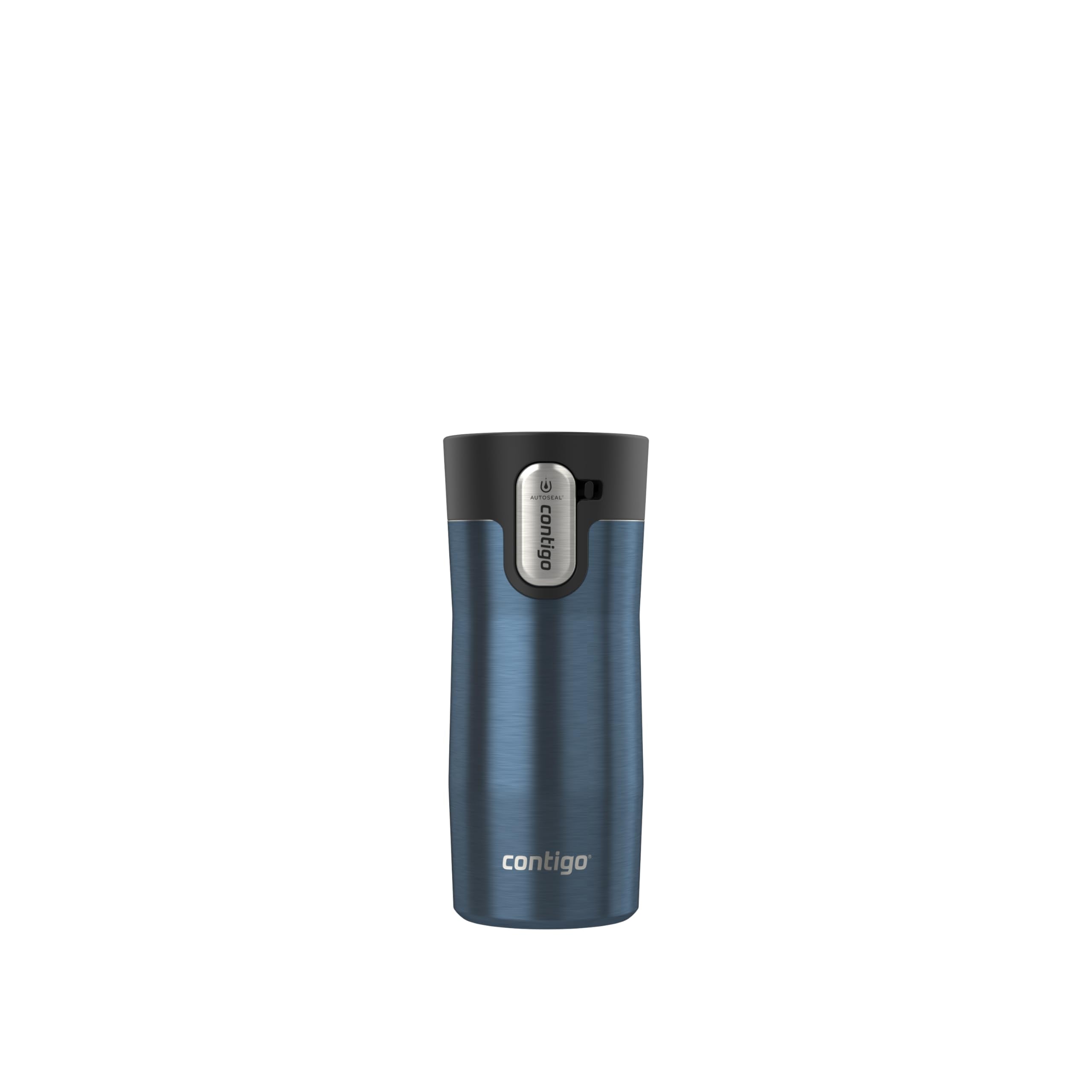 Contigo AUTOSEAL West Loop Vacuum-Insulated Stainless Steel Travel Mug with Easy-Clean Lid, 20 oz, 2-Pack